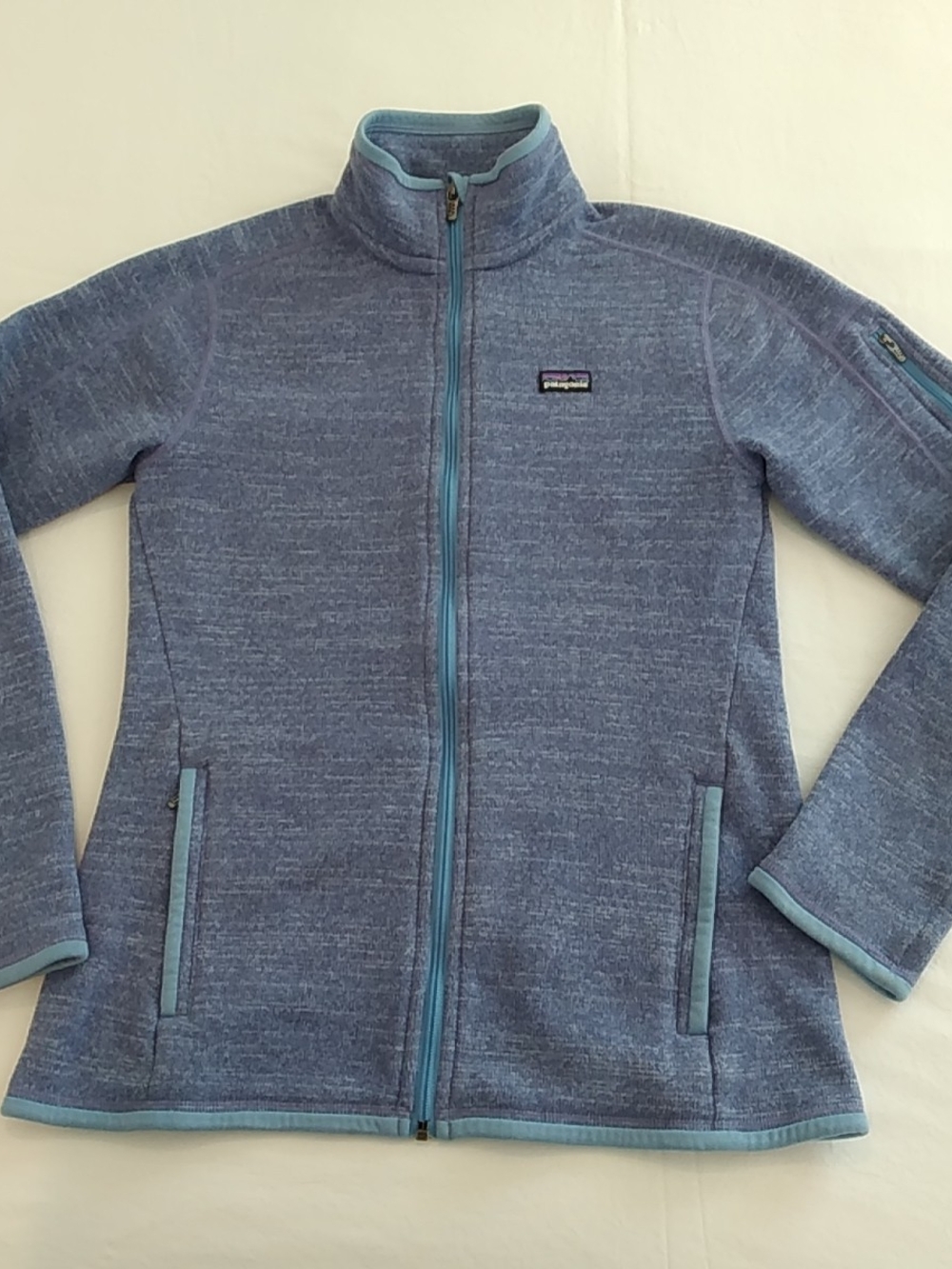 Patagonia Women's Blue Full-Zip Better Sweater Fleece Jacket, Medium, Gorpcore